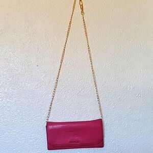 Miu Miu Pink Clutch with Gold‎ Chain